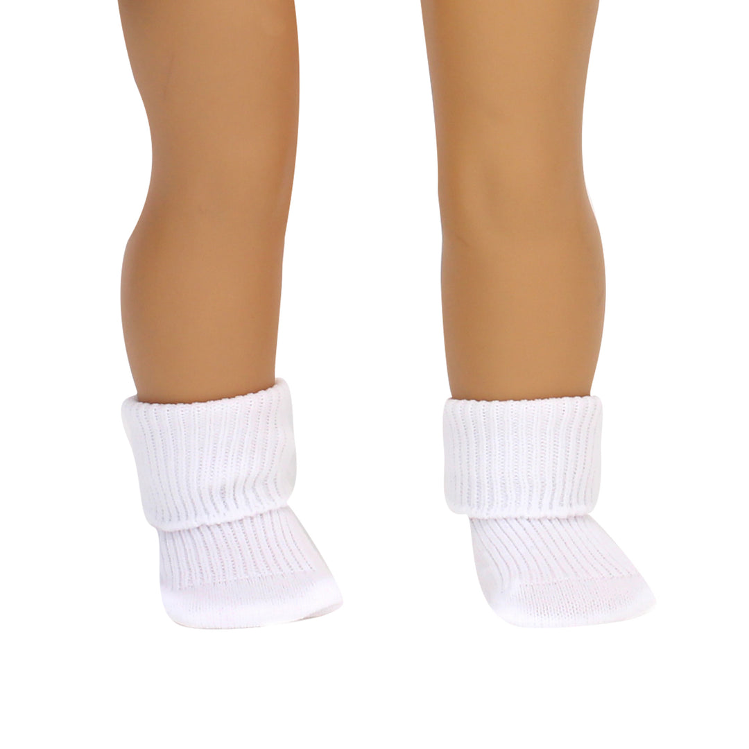 Sophia's - 18" Doll - Ankle Socks - White