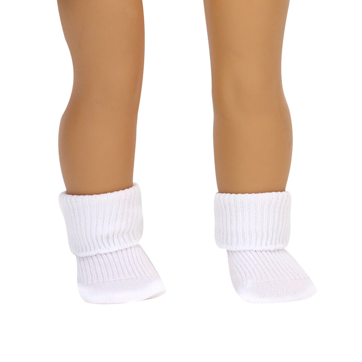 Sophia's - 18" Doll - Ankle Socks - White