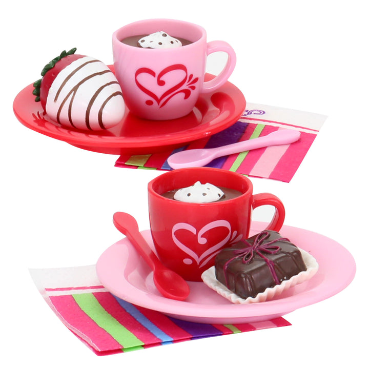 Sophia's 20 Piece Hot Chocolate and Desserts Set for 18" Dolls