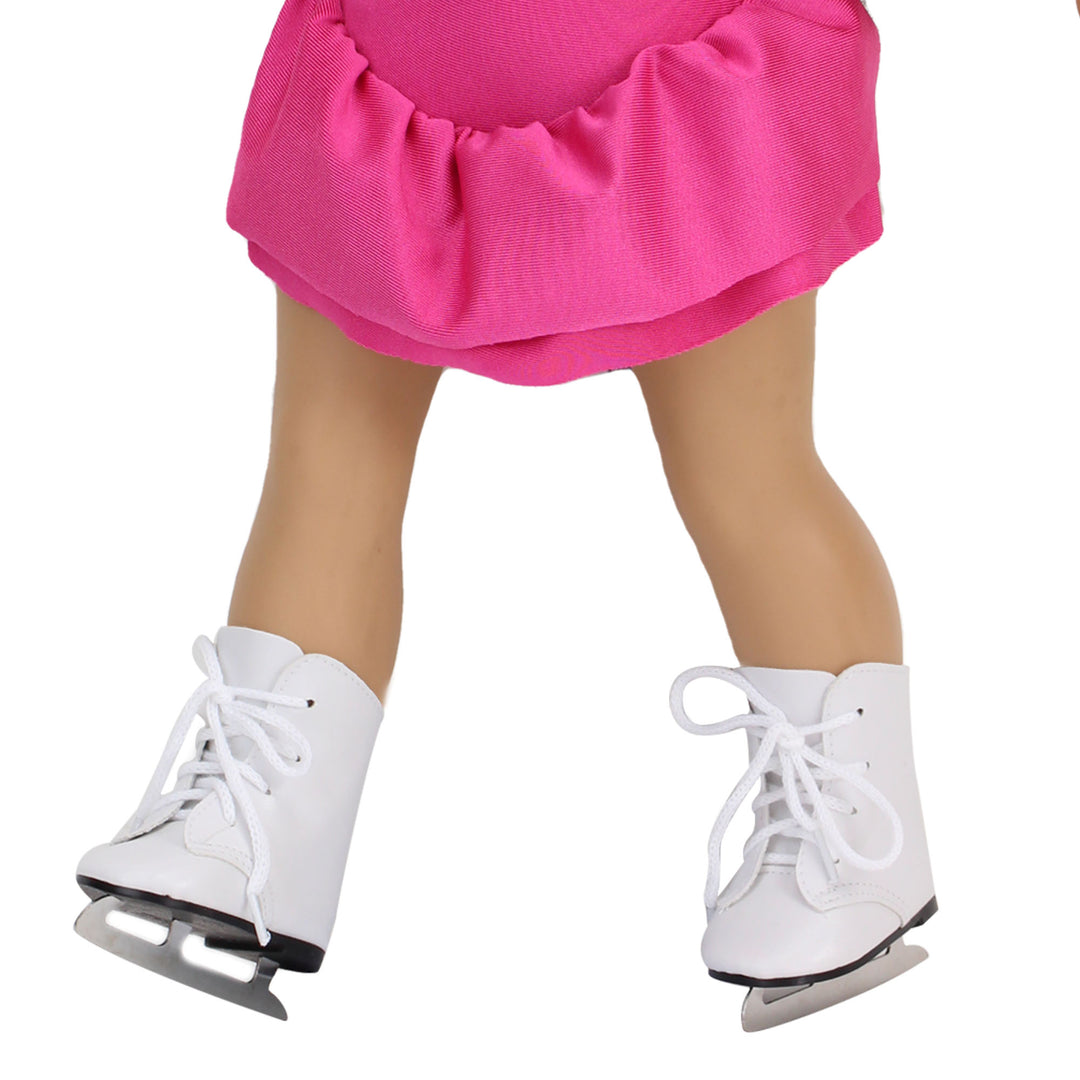 Sophia's - 18" Doll - Ice Skates - White