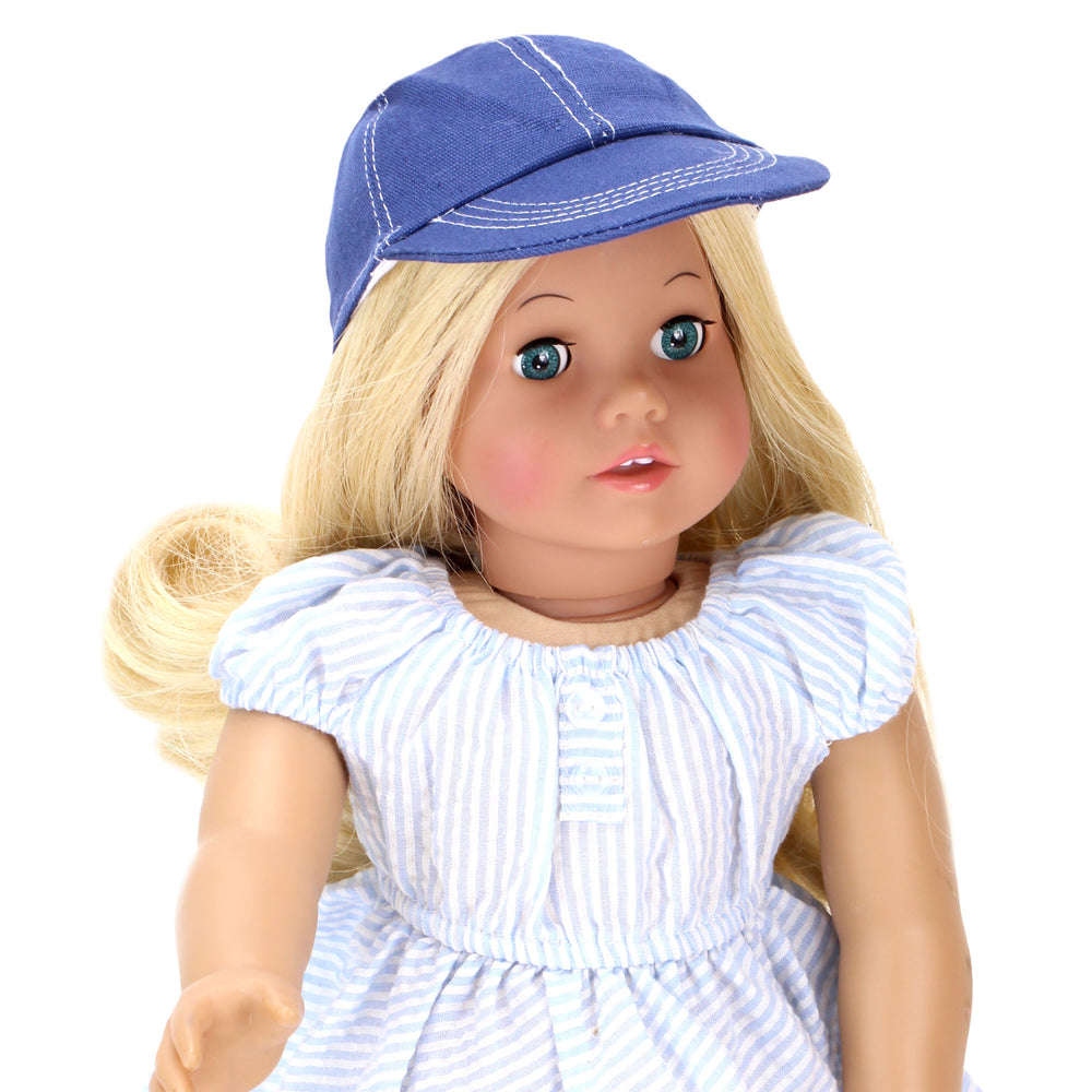 Sophia's - 18" Doll - Canvas Baseball Cap - Navy