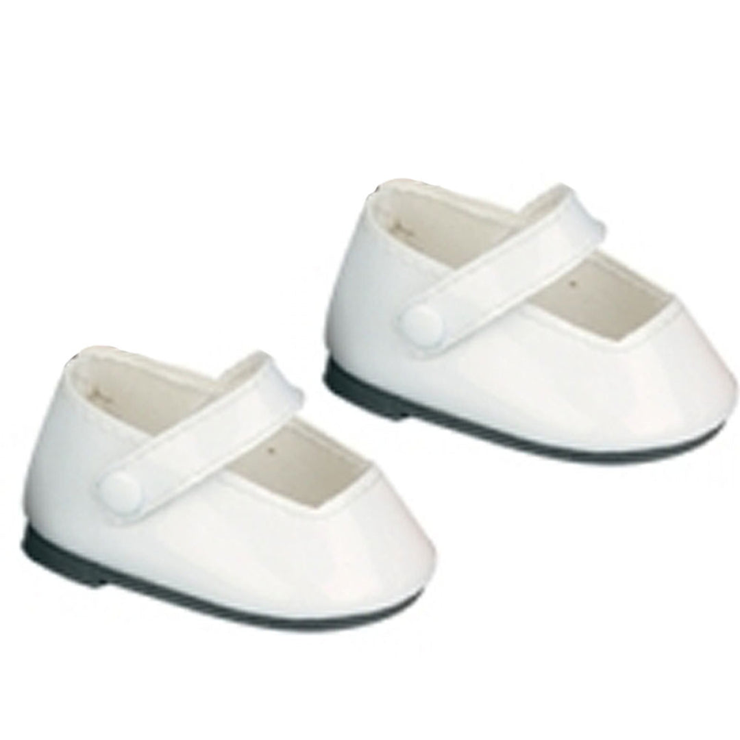 Sophia's Classic Mary Jane Shoes for 15" Baby Dolls, White