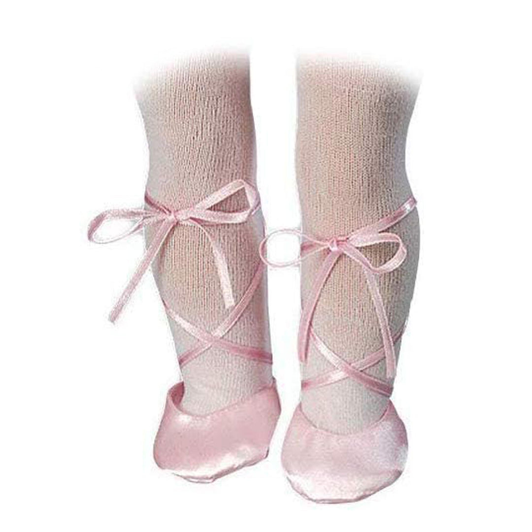 Sophia's - 18" Doll - Set of 2 pair Tights - Pink/White 