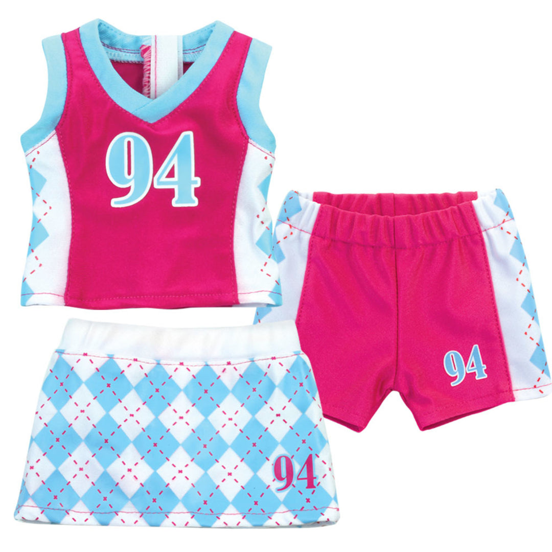 Sophia's - 18" Doll - Sports Uniform Set - Blue/Hot Pink