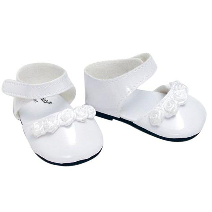 Sophia's - 18" Doll - Ankle Strap Dress Shoes - White