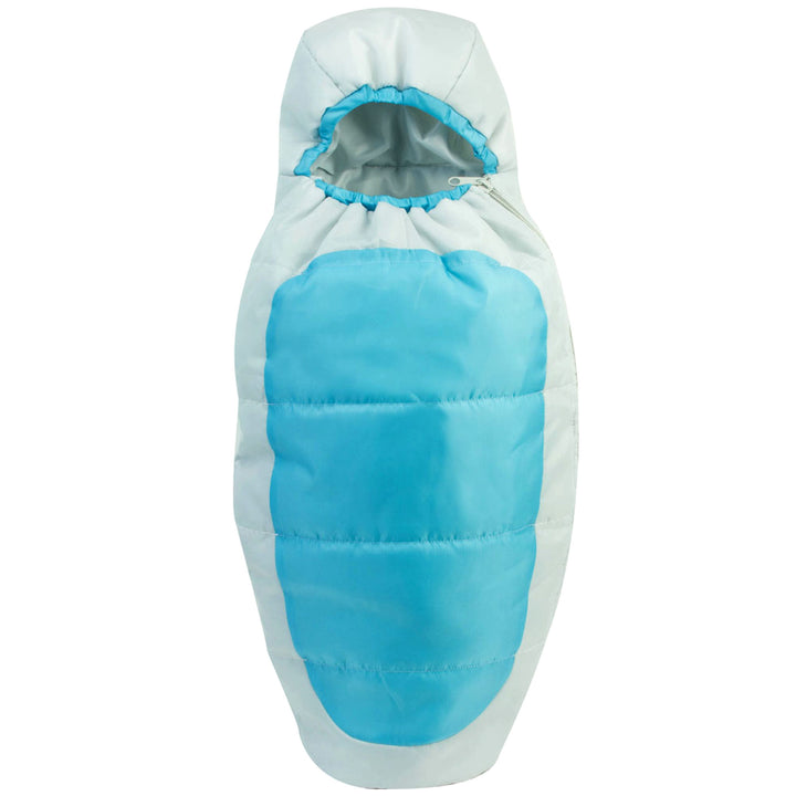 Sophia's Cocoon Style Camping Sleeping Bag for Dolls, Aqua