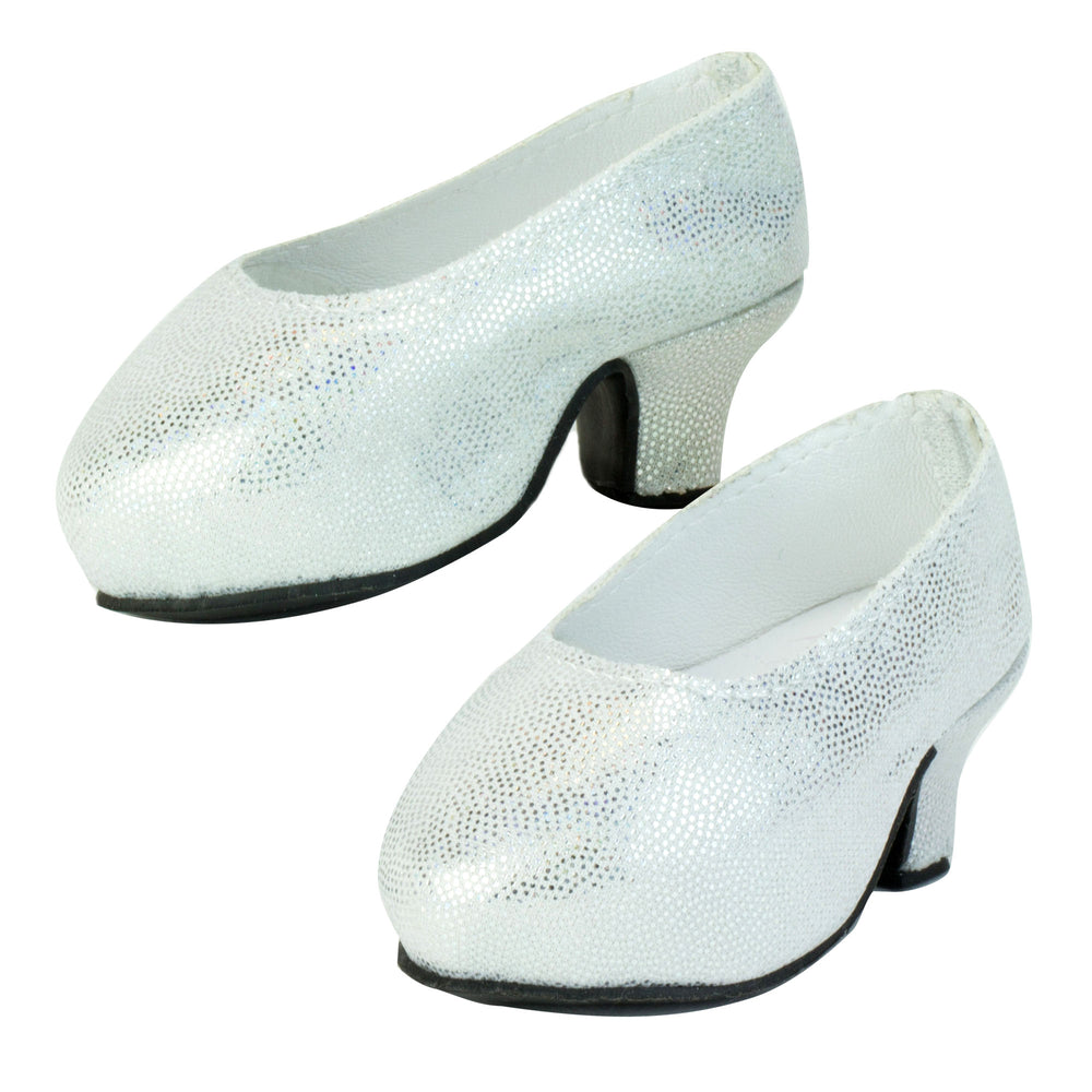 Sophia's - 18" Doll - Platform High Heel - Silver