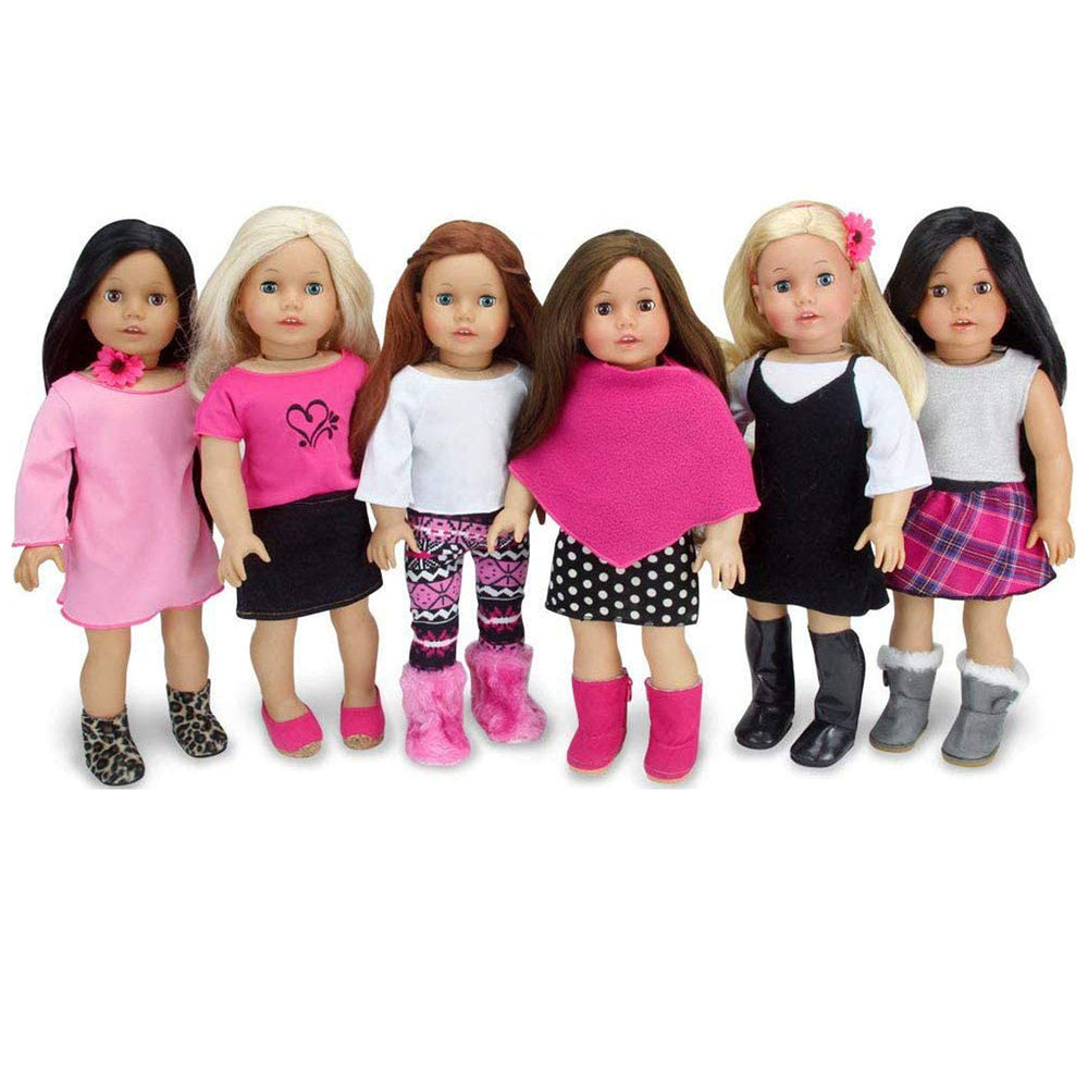 Sophia's - 18" Doll - Price Conscious Amazon Spring Set - Pink